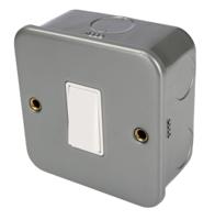 255-4747 RS PRO White Rocker Switch, 2 Way, 1 Gang