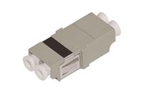 fbammbg-lclcdx-fl001 HellermannTyton Connectivity FBAMMBG-LCLCDX-FL001 LC to LC Multimode Duplex Fibre Optic Adapter