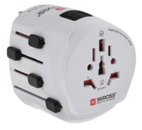 691-0896 SKROSS Australia, Europe, Italy, Switzerland, UK, USA to Australia, Italy, Switzerland, UK, US Travel Adapter, Rated At