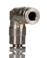 100400400 Norgren PNEUFIT 10 Series Straight Fitting, Push In 4 mm to Push In 4 mm, Tube-to-Tube Connection Style, 10040