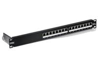tc-p16c6as Trendnet TC Series Cat6a 16 Port RJ45 Patch Panel Shielded 1U Black