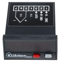 6532012300 Kubler CODIX 532 On/Off Temperature Controller, 48 x 24 (1/32 DIN)mm, 10 → 30 V dc Supply Voltage