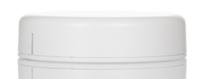 1551snap13wh Hammond 1551SNAP Series White Plastic General Purpose Enclosure, IP30, White Lid, 80(Dia) x 20mm