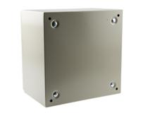 775-5319 RS PRO Steel Wall Box, IP66, 300 mm x 300 mm x 210mm