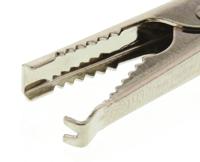 930120000 Hirschmann Test & Measurement Crocodile Clip 4 mm Connection, Nickel-Plated Steel Contact, 4A
