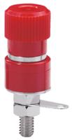 t-375-12-r Sato Parts Red Female Banana Socket, 3.8 mm Connector, Solder Termination, 10A, 125V