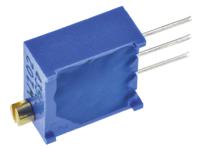 3296w-1-102lf 1kΩ, Through Hole Trimmer Potentiometer 0.5W Top Adjust Bourns, 3296