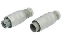 932631106-n11r-em Hirschmann, NR 12 Pole Din Plug, DIN 43651, 5A, 60 V ac IP65, Male, Cable Mount