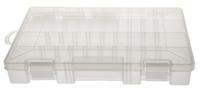 435-0258 RS PRO 21 Cell PP, Adjustable Compartment Box, 44.45mm x 276.23mm x 184.14mm