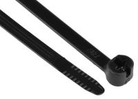 7tag009640r0003-ty27mx-a Thomas & Betts Cable Ties, 340.36mm x 6.9 mm, Black Nylon, Pk-500