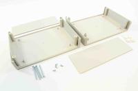 198-1388 RS PRO Beige ABS Instrument Case, 70 x 140 x 190mm