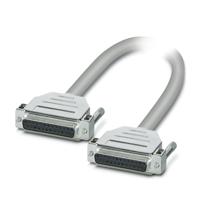 1066657 Phoenix Contact Female 25 Pin D-sub to Female 25 Pin D-sub Serial Cable, 1m