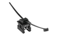156-04600-t18rosec19-pa66hspa66hirhs-bk HellermannTyton Cable Tie, 100mm x 2.5 mm, Black Polyamide, Pk-500