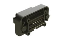 at15-12pb-bm03 Amphenol Industrial, AT Automotive Connector Plug Black Flange Mount 12 Way AT15-12PB-BM03