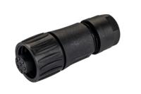 c016-30d006-110-12 Amphenol Industrial Circular Connector, 6 Contacts, Cable, Standard Connector, Socket, Female, IP67, Ecomate M Series