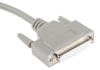 1656301 Phoenix Contact Male 25 Pin D-sub to Female 25 Pin D-sub Serial Cable, 2m PVC