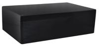 190-1871 RS PRO Black Fibreglass Reinforced Polyester Enclosure, IP66, 600 x 250 x 121mm