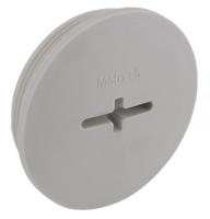 52006160 Lapp Blanking Plug, M50, Fibreglass Nylon, 56.1mm Diameter, Threaded