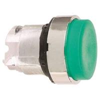 zb4bh3 Schneider Electric Harmony XB4 Series Green Maintained Push Button Head, 22mm Cutout, IP66, IP67, IP69K