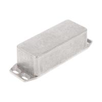 1590afl Hammond 1590 Series Natural Die Cast Aluminium Enclosure, IP54, Flanged, Natural Lid, 92.5 x 38.5 x 27mm