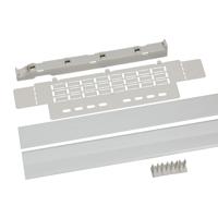 lvs06545 Schneider Electric PrismaSeT Series RAL 9003 Metal Partial Mounting Plate, 500mm H, 700mm W for Use with Linergy BS