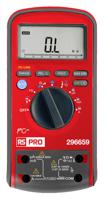 296-659 RS PRO Digital, LCD Digital Multimeter, True RMS, 10A ac Max, 1A dc Max, 1000V ac Max