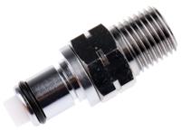 lcd24004bspt Colder Products Hose Connector, Straight Threaded Coupling, BSPT 1/4in, 17.3 bar