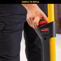 r050669 Rubbermaid Commercial Products Black, Yellow Mop Handle, 1.42m, for use with Industry, Microfibre Floor Cleaning System