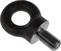673-670 RS PRO Carbon Steel Eye Bolt, M24 Thread, 40mm Thread Length, 35mm Internal Eye Diameter, 77mm Outer Eye Diameter, 2.5t