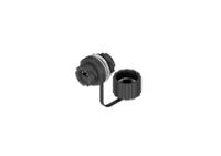 17-110024 CONEC 17 Series Single-Port RJ45 Receptacle Cover Assembly Kit, Cat5e, Shielded