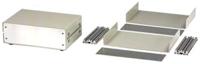 1402h Hammond 1402 Grey Aluminium Instrument Case, 99 x 254 x 185mm