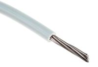 885-0872 RS PRO White Hook Up Wire, 20 AWG, 19/0.2 mm, 100m, ETFE Insulation