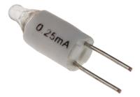104-777 RS PRO White LED Indicator Lamp, 100/250V, bi-pin Base