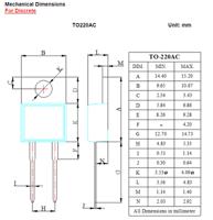 stpr820d DiodesZetex 200 V Rectifier & Schottky Diode 2-Pin TO-220AC
