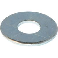 245-2886 RS PRO Zinc Plated Steel Plain Washers, 3/8in