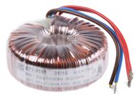 671-9191 RS PRO 230V ac, 11.8V ac Toroidal Transformer, 150VA 1 Output