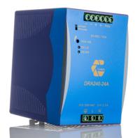 dra240-24a Chinfa DRA240 Switched Mode DIN Rail Power Supply, 90 → 264V ac ac Input, 24V dc dc Output, 10A Output, 240W
