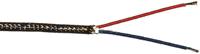 9097230001 Jumo Type J Thermocouple & Extension Wire, 10m, Unscreened, Fibreglass Insulation, +350°C Max