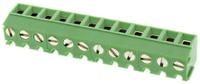 790-0957 RS PRO PCB Terminal Block, 12-Contact, 3.81mm Pitch, Through Hole Mount, 1-Row, Screw Termination