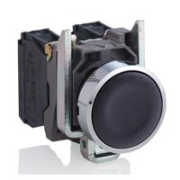xb4ba25 Schneider Electric Harmony XB4 Series Push Button, Panel Mount, 22mm Cutout, SPDT, IP66, IP67, IP69(IP69K)