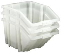 674-2413 RS PRO 50L Blue Polypropylene Storage Box, 345mm x 400mm x 635mm
