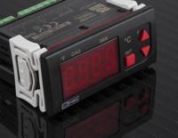 124-1059 RS PRO Panel Mount On/Off Temperature Controller, 77 x 35mm 1 Input, 2 Output Relay, SSR, 230 V ac Supply Voltage