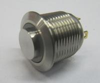 175-9599 RS PRO Illuminated Push Button Switch, Momentary, Panel Mount, 16mm Cutout, SPST, Red LED, 36V dc, IP67