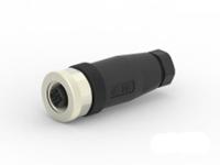 t4110002051-000 TE Connectivity Circular Connector, 5 Contacts, Cable, M12 Connector, Socket, Female, IP67, T411 Series
