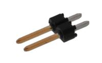 901200922 Molex 90120 Series Vertical Through Hole PCB Header, 2 Contact(s), 2.54 mm Pitch, 1 Row, Unshrouded