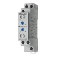 809102400000 Finder 80 Series Series DIN Rail Mount Timer Relay, 12 → 240V ac/dc, 1-Contact, 0.1 → 20 s, 0.1 →