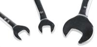 449-9549 RS PRO 3-Piece Spanner Set, 5 x 6 mm, 5.5 x 7 mm, 8 x 10 mm, Chrome Vanadium Steel