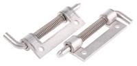 1214314 Pinet Stainless Steel Latch Hinge, Bolt-on Fixing, 82mm x 18.2mm x 3mm