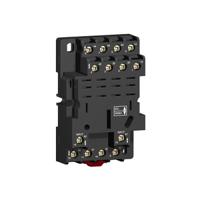 rpzf4 Schneider Electric Harmony Relay RP 4 Pin 250V Chassis Mount Relay Socket, for use with Relay