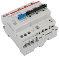2csr273001r1164-ds203-m-ac-c16003 ABB RCBO, 16A Current Rating, 3P Poles, 30mA Trip Sensitivity, System Pro M Compact Range